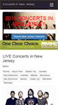 Mobile Screenshot of concertsnewjersey.com